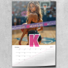 2026 Poster calendar - Lucy Bell - Sexy sports