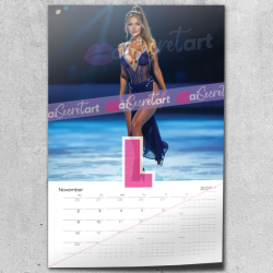 2026 Poster calendar - Lucy Bell - Sexy sports