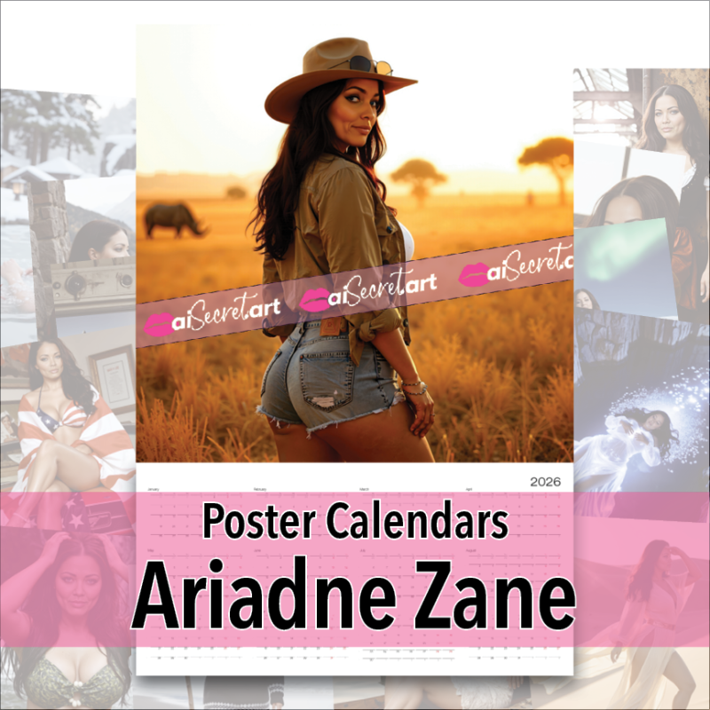2026 Poster calendar - Ariadne Zane