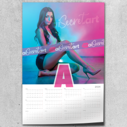 2026 Poster calendar - Angie X Ross - Executive Secrets