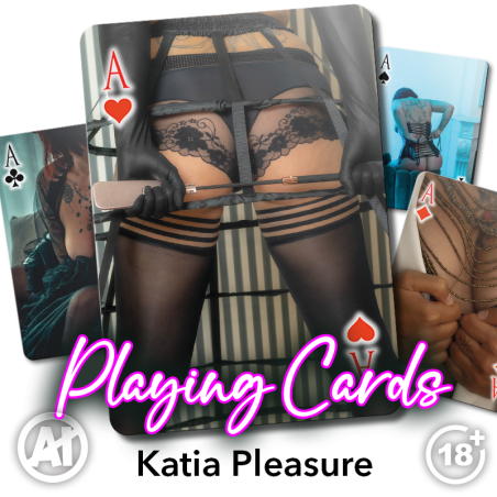 Playing cards - Katia Pleasure + FREE 52 digital wallpapers