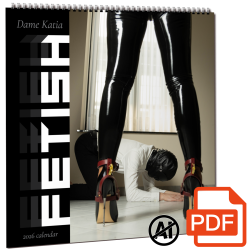 Digital Calendar 2026 - Dame Katia - Fetish